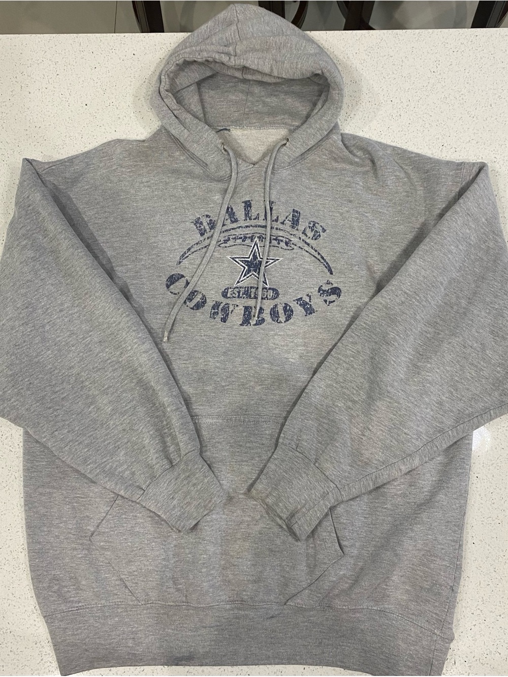 Dallas Cowboys Gray Pullover Hoodie